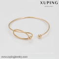 51918 Xuping wholesale gold plated beads style bangle cuff fashion indian bangles sex bangle